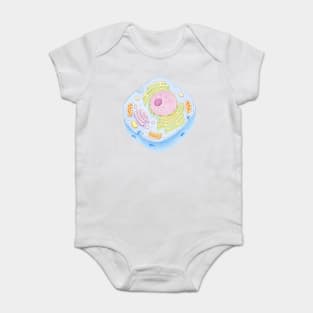 Human Cell Structure Baby Bodysuit